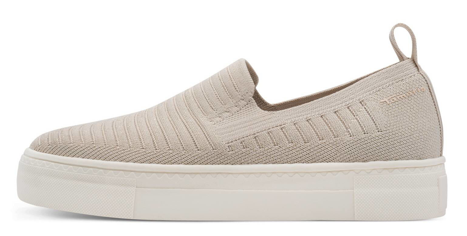 Tamaris 1-24704-42-484 Dámské slip-on tenisky ivory 37