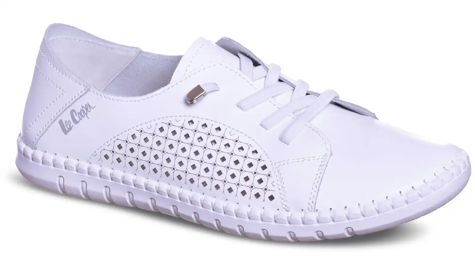 Lee Cooper LCW-26-15-4253L Dámské polobotky bílé 37