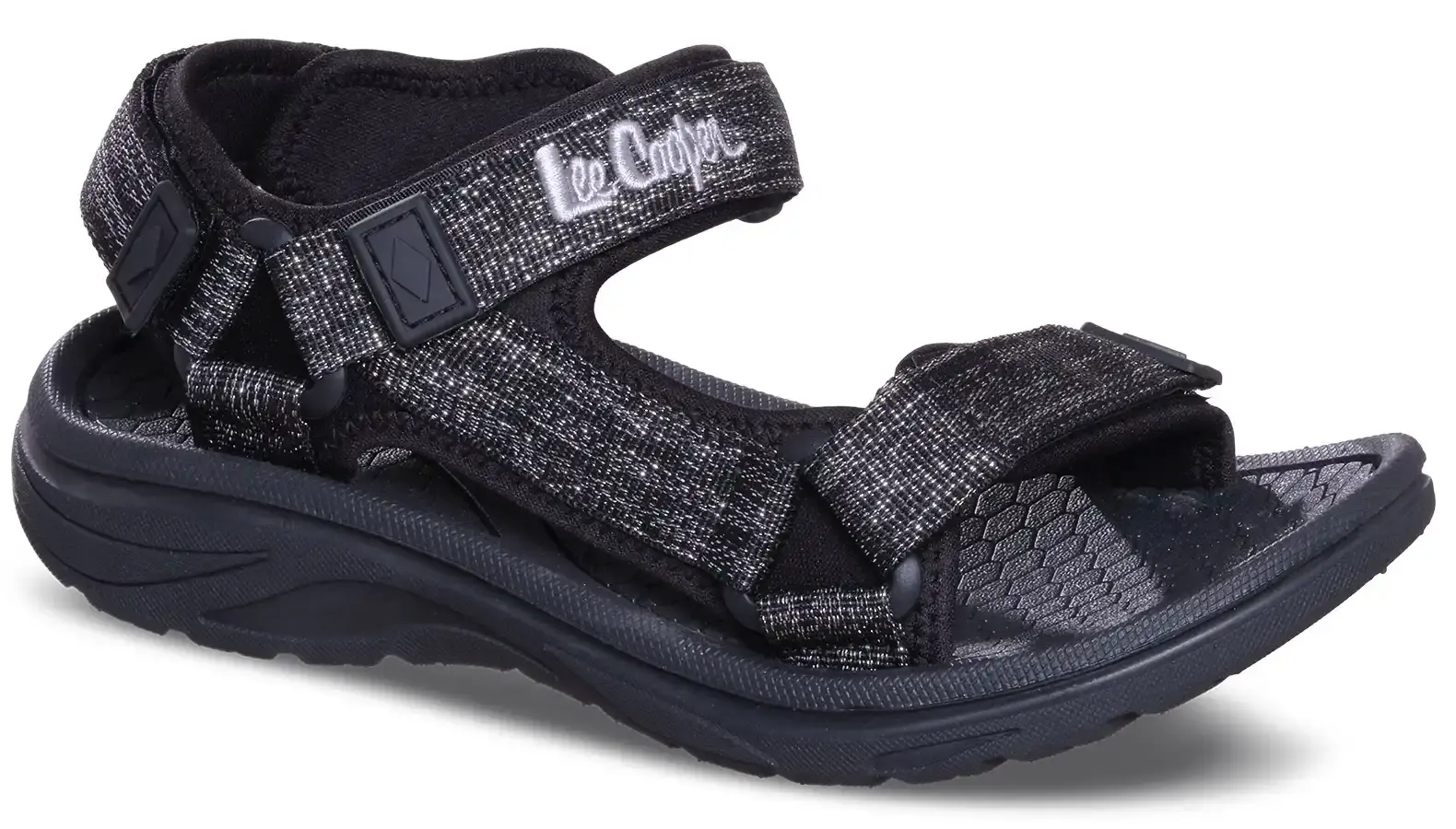 Lee Cooper LCW-26-34-4433L Dámské sandály černé 37