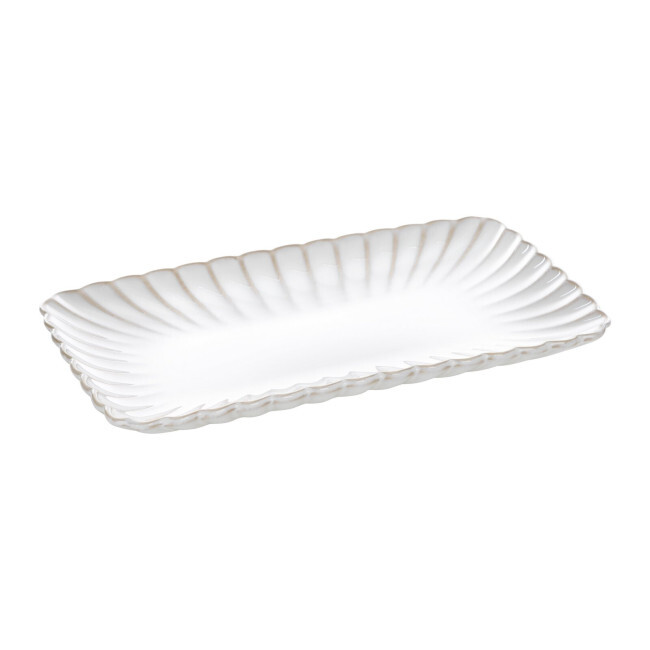 Dekorativní podnos AVRIL krémový