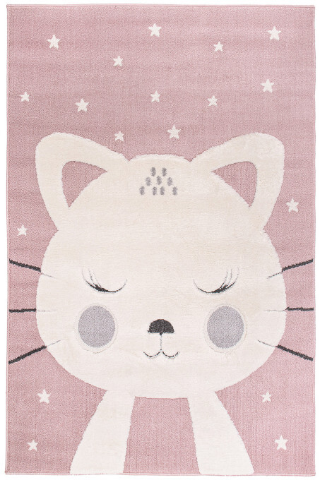 Koberec SKANDI KIDS A1096A růžový / krémový