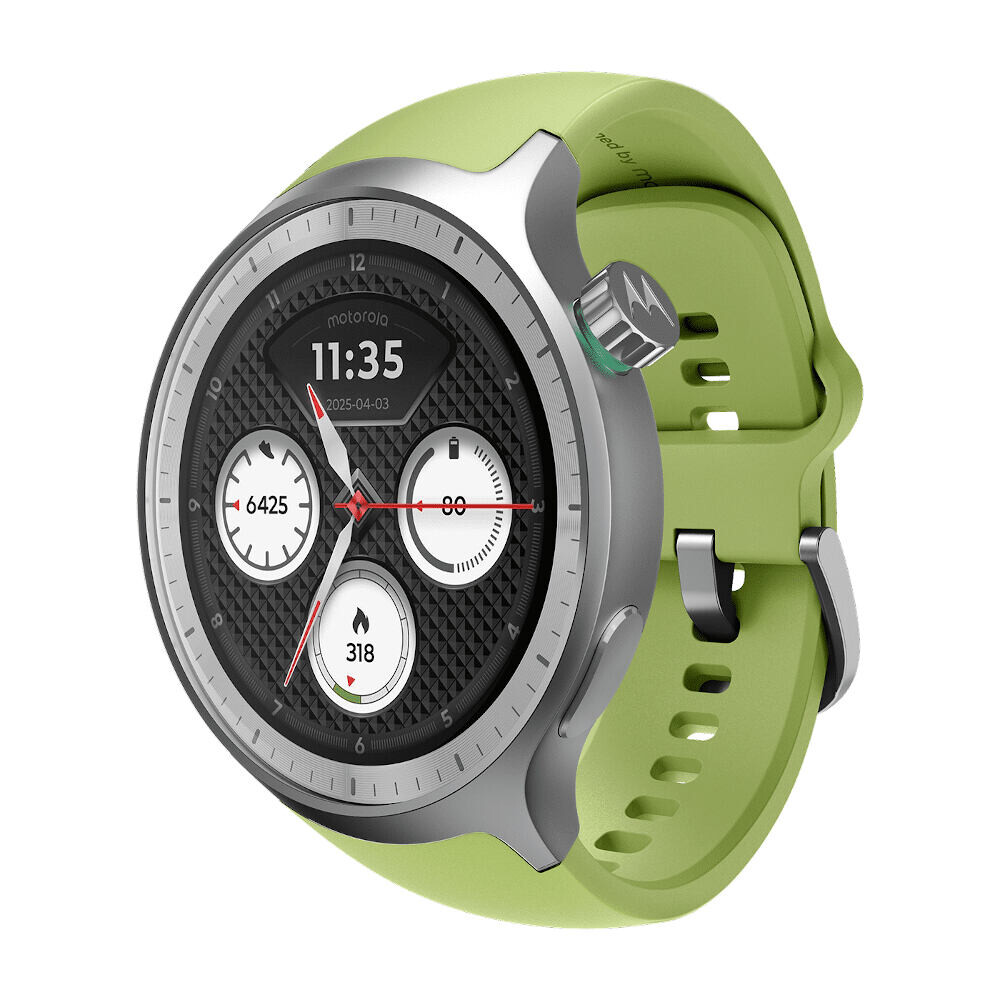 Motorola Moto Watch barva Matte Silver PANTONE Herbal Garden band PG38C08264