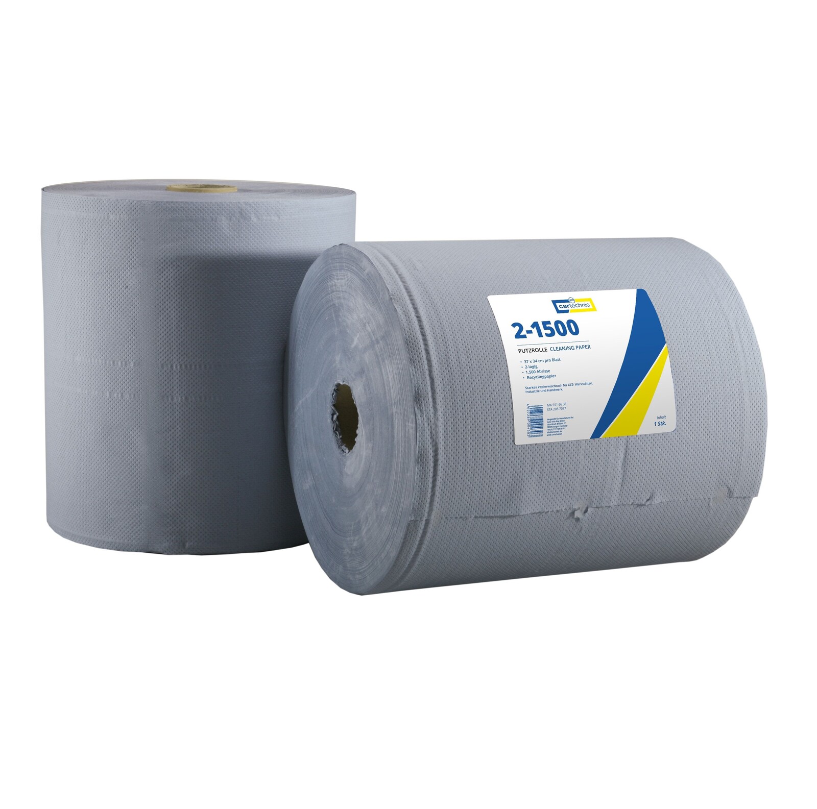 Role papírových ubrousků, utěrka velká 1500ks Cartechnic