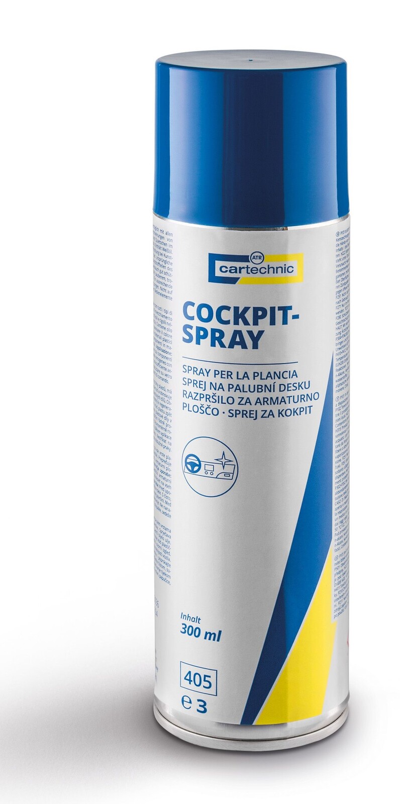 Cockpit sprej na palubní desku, 300 ml - Cartechnic