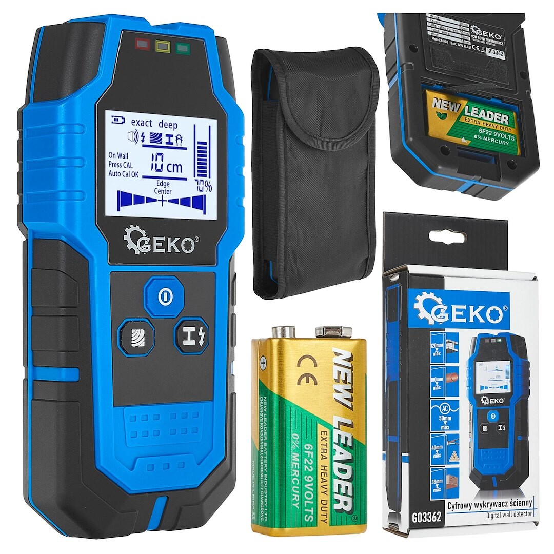 Detektor kovů, drátů, profilů - GEKO