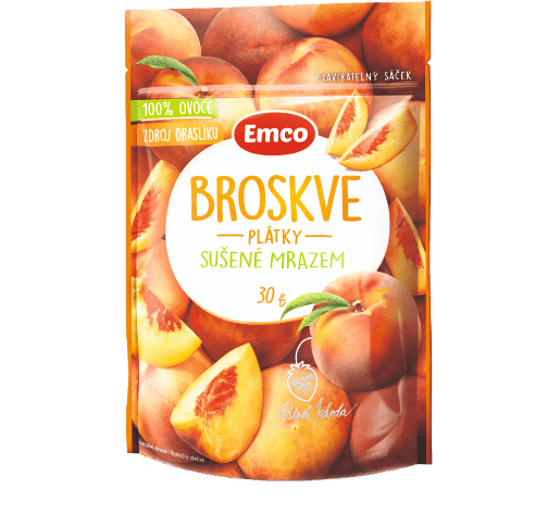EMCO Mrazem sušené broskve 30 g