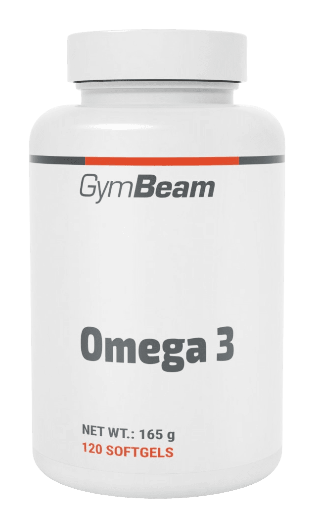 GYMBEAM Omega 3 bez příchuti 120 kapslí