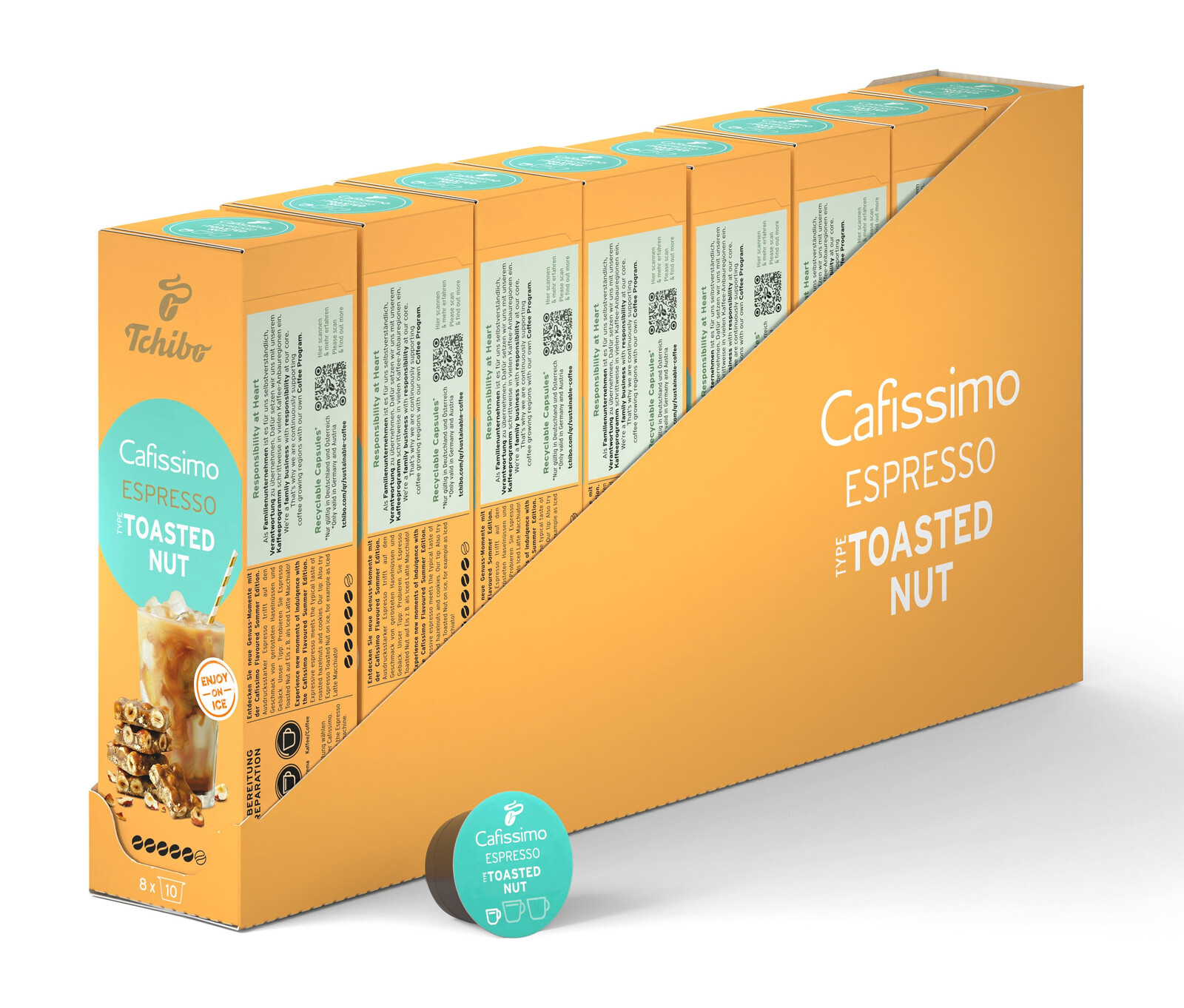 Cafissimo Flavoured Espresso – Tostaed Nut – 10 kapslí - Intenzita: 5/6
