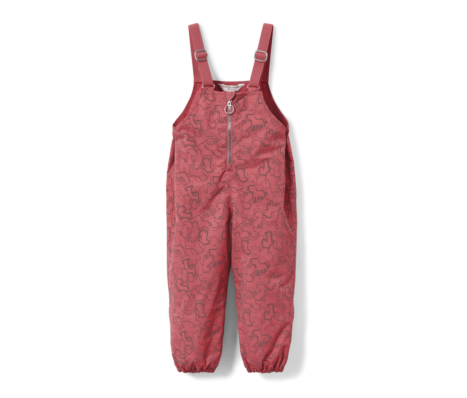 Tchibo - Dětské termokalhoty do deště s reflexními prvky - pro miminko - vel. 86/92 - barva: šedá/s potiskem