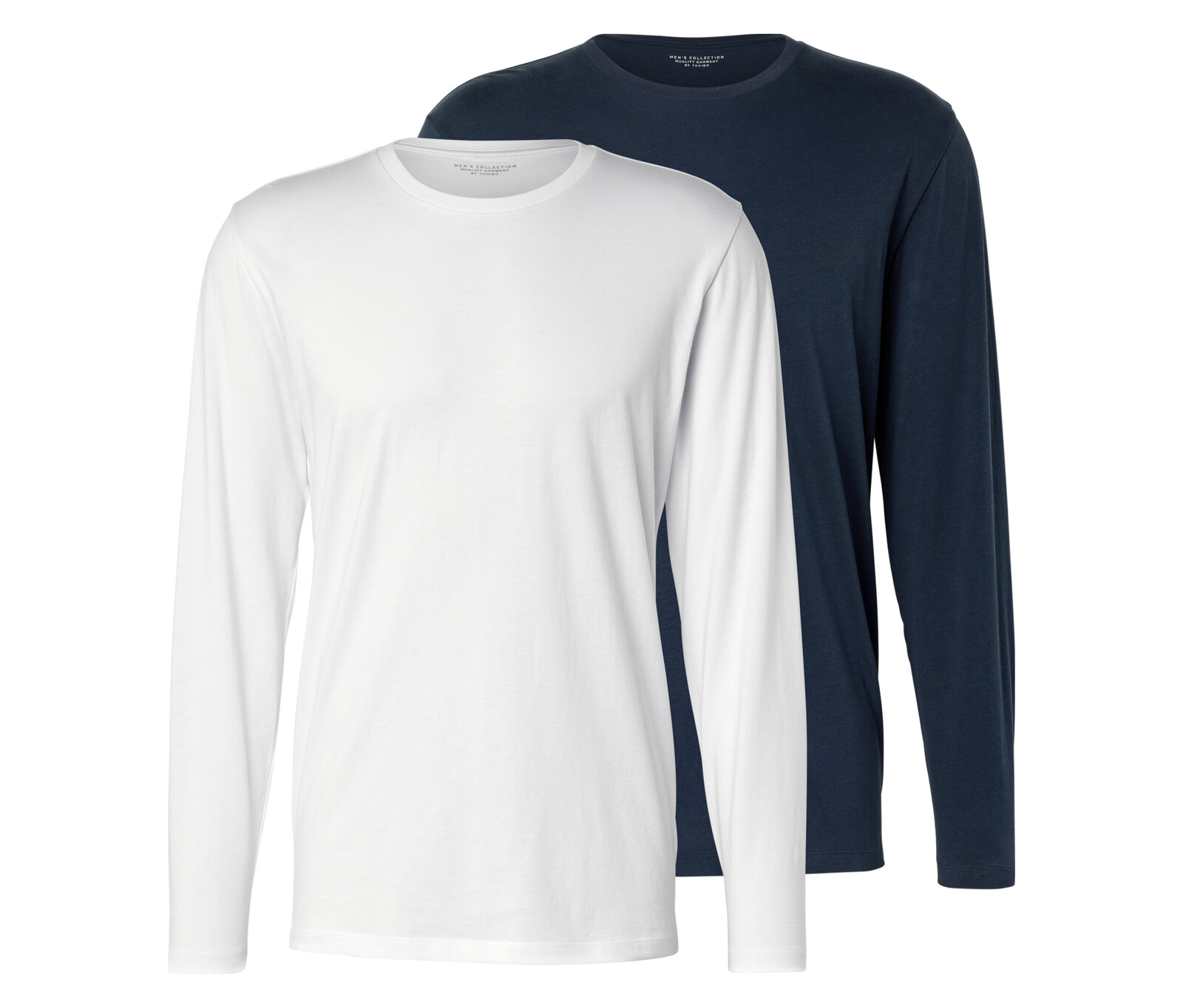 Tchibo - Trika s dlouhým rukávem - pro muže - vel. XXL 60/62 - barva: modrá