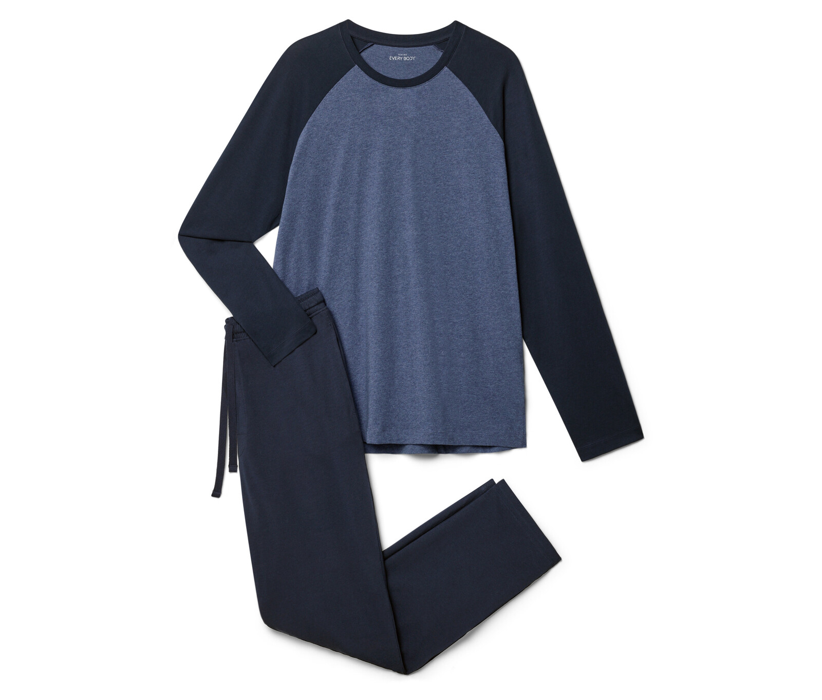 Tchibo - Pyžamová souprava - pro muže - vel. 4XL 68/70 - barva: modrá