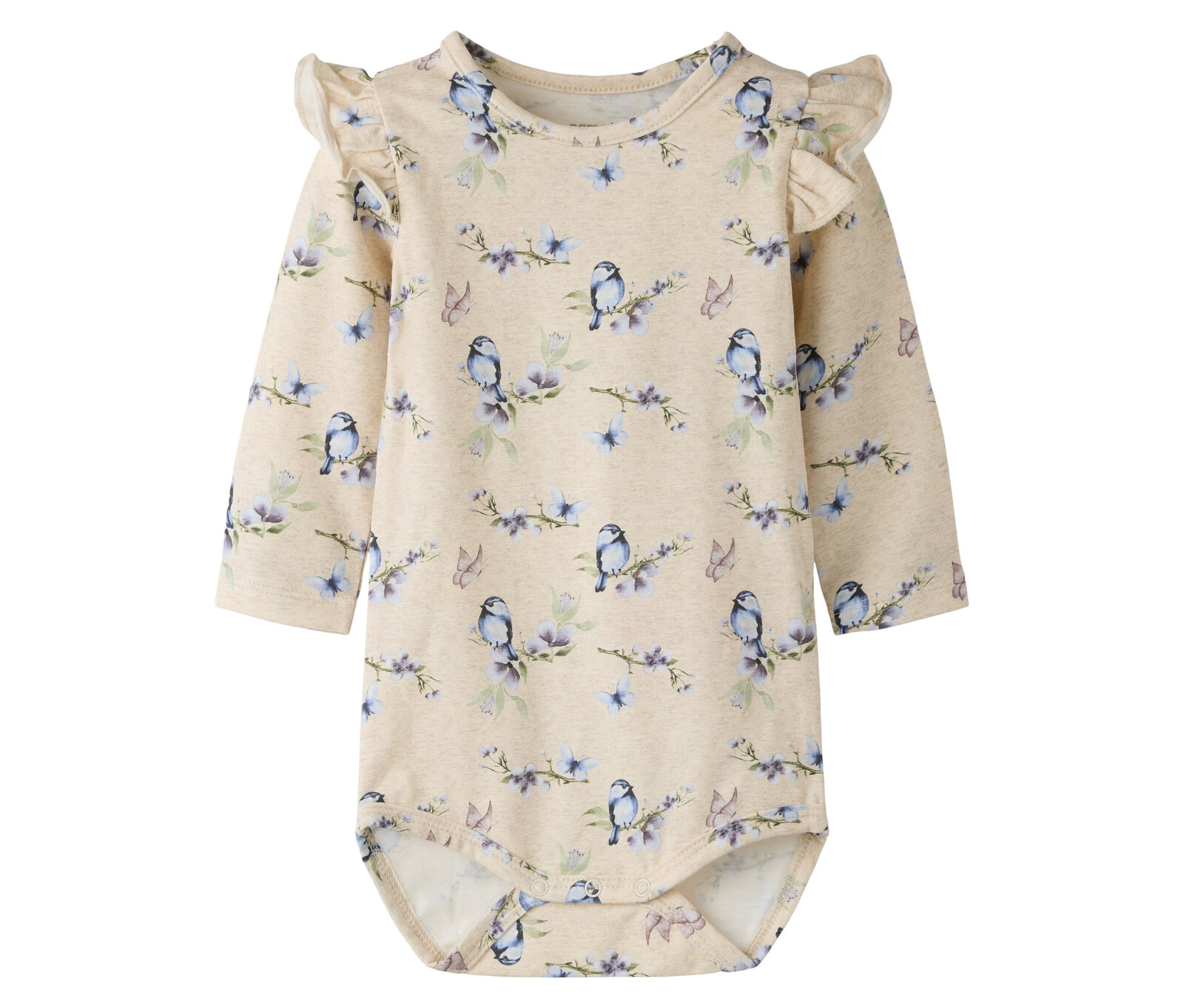 Tchibo - Dětské body s dlouhým rukávem Name IT - pro miminko - vel. 68 - barva: vícebarevná