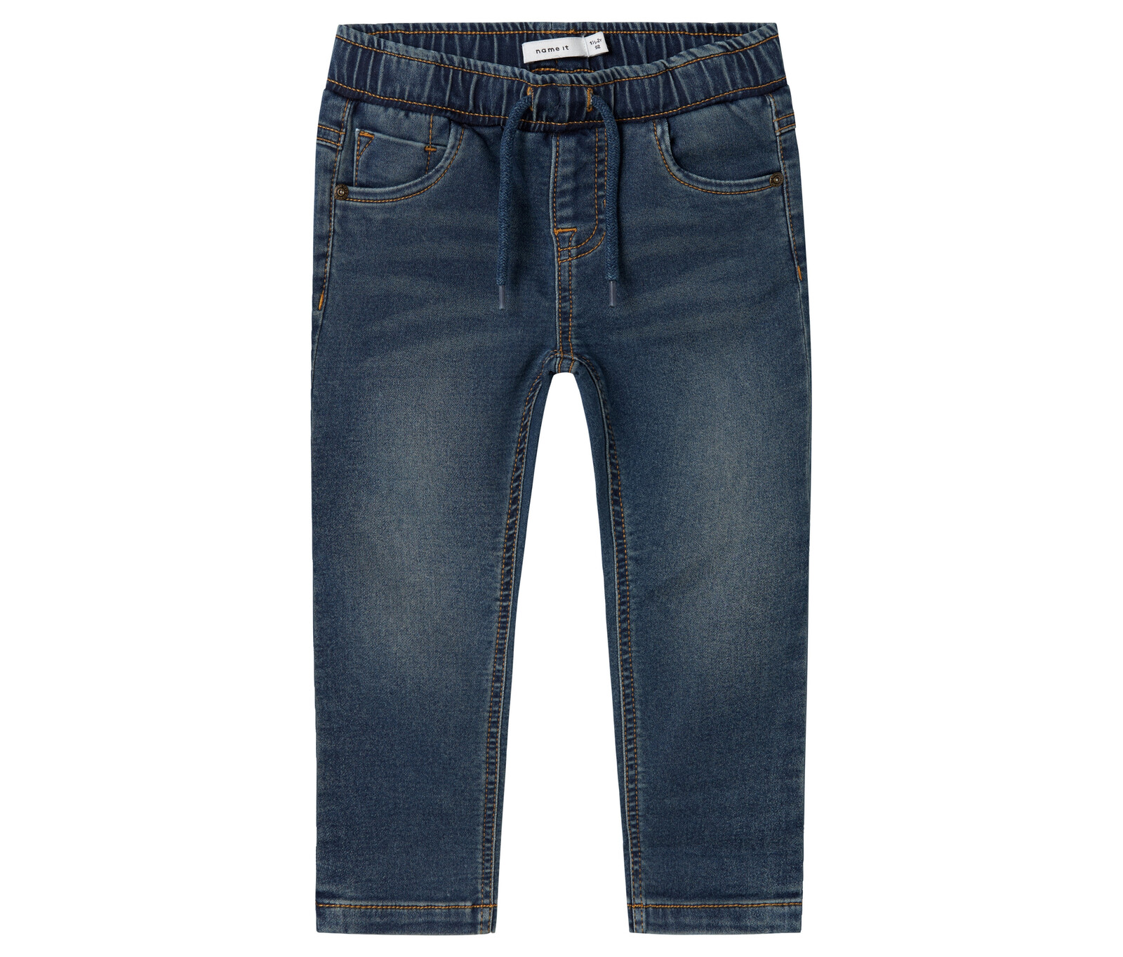 Tchibo - Dětské teplákové džíny Name IT - pánské - vel. 110 - barva: modrá