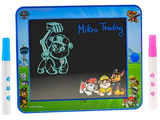 Wiky Tlapková patrola Světelná kreslící tabulka Paw Patrol