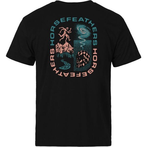 Triko Horsefeathers Instinct - Černá - L