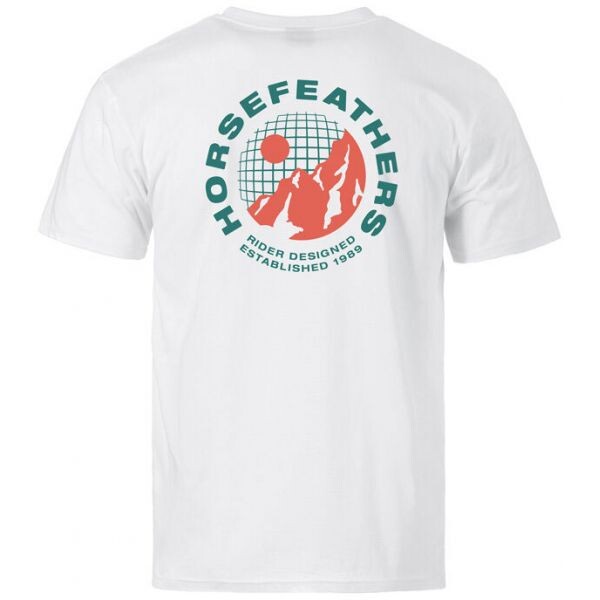 Triko Horsefeathers Altitude - Bílá - L