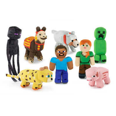 Minecraft plyšák assort