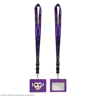 Brawl Stars šňůrka na krk s pouzdrem na kartu Mortis