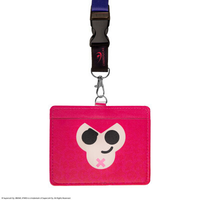 Brawl Stars šňůrka na krk s pouzdrem na kartu Colt