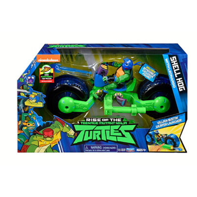 Želvy Ninja motorka s figurkou - Leonardo