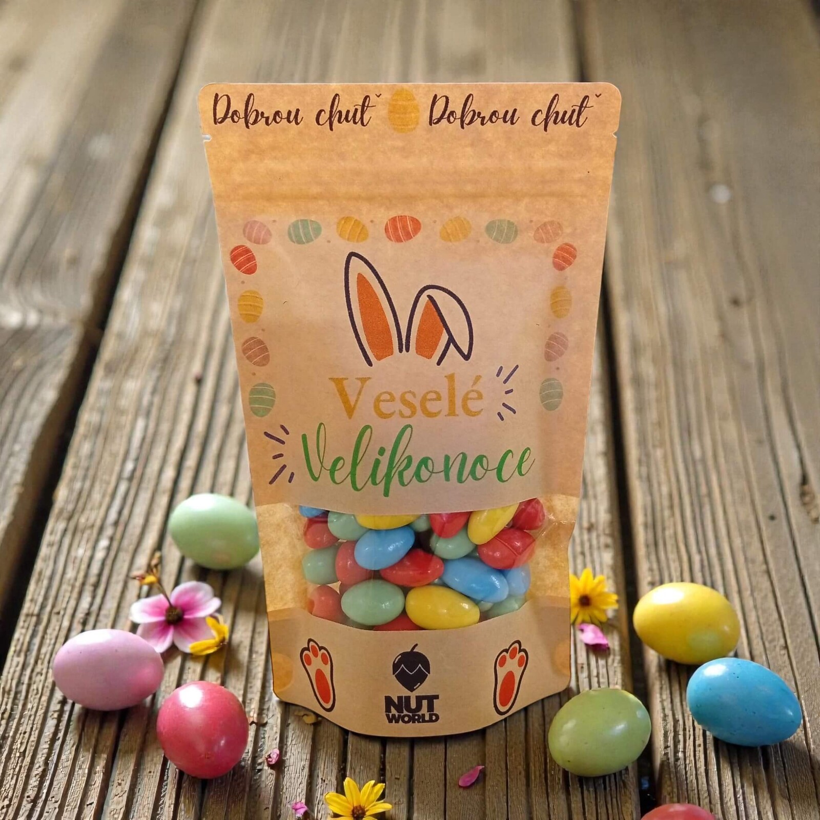 Nutworld.cz VELIKONOČNÍ mandle v polevě s jogurtem 200g