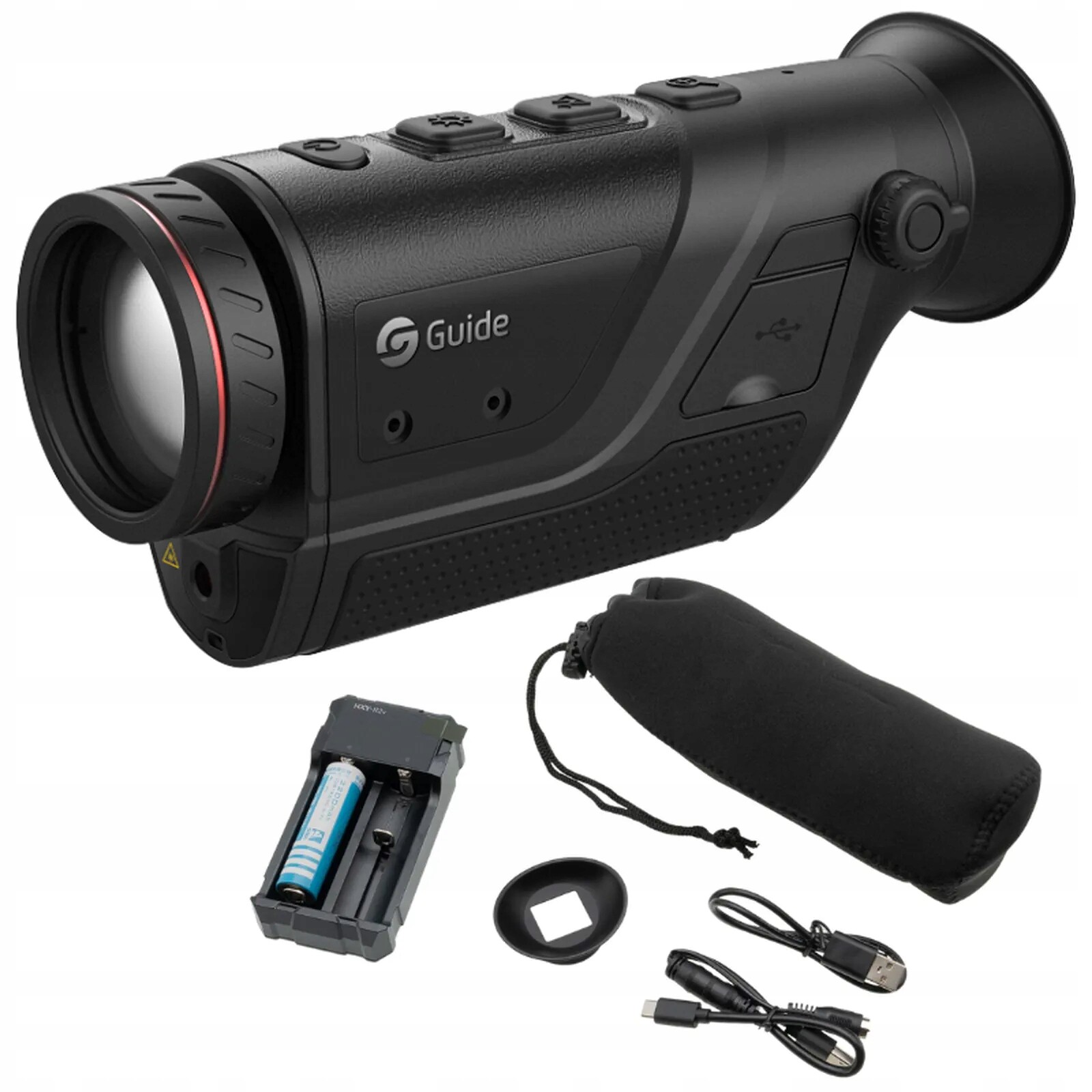 Termovizní monokulár Guide TD421 Termovizor Sensor 400x300 Amoled 50HZ