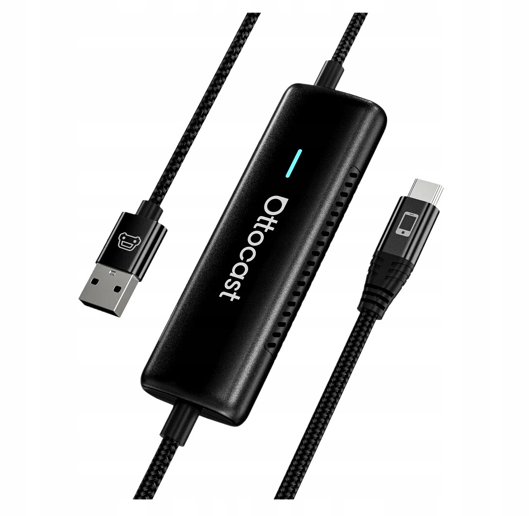 Bezdrátový adaptér Ottocast Mirror Touch pro Apple CarPlay Android Auto