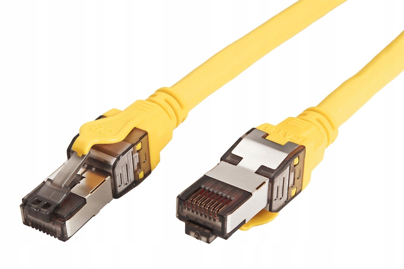 Roline S/ftp patchkabel kat. 8.1, Lsoh, 1m, žlutý