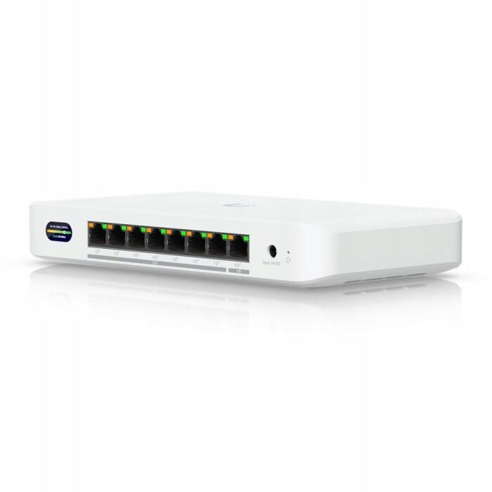 Ubiquiti UDB-Switch 2.5G Ethernet (100/1000/2500) Podpora PoE Bílá