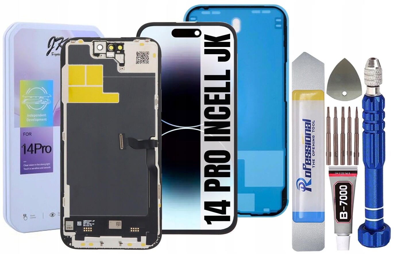 Displej Pro Iphone 14 Pro Incell Jk IC LCD Displej Těsnění