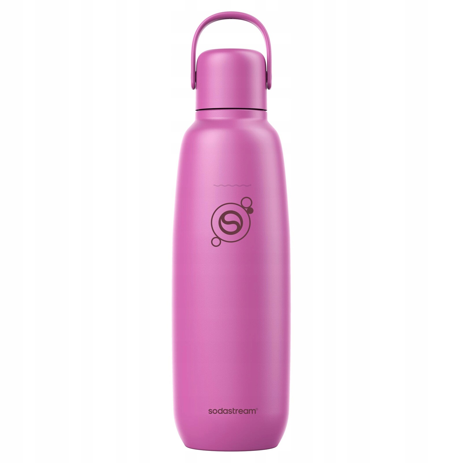 Termoláhev SodaStream Fizz & Go Cool Ice 0,9 l, růžová, do myčky nádobí
