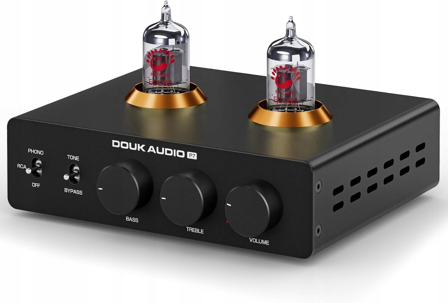Douk Audio P7 Lampový gramofonový předzesilovač Phono Xlr ECC83 HiFi