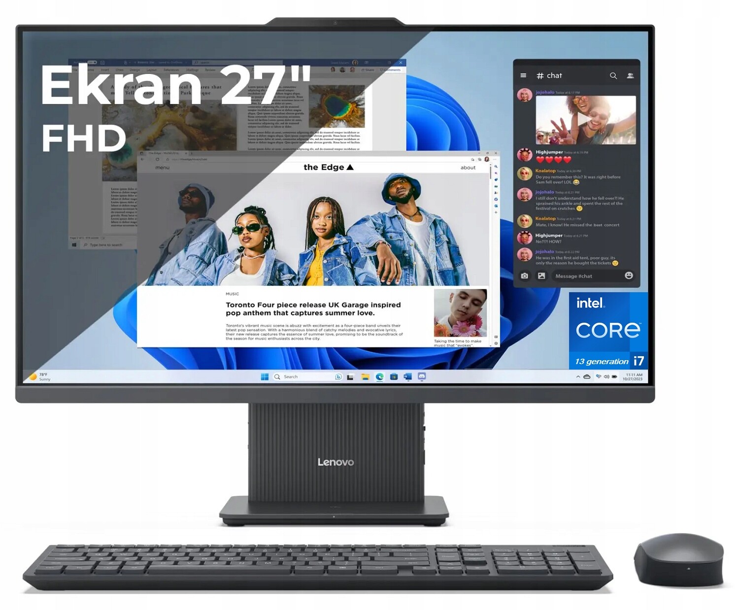 Počítač Lenovo AiO IdeaCentre 27IRH9 27