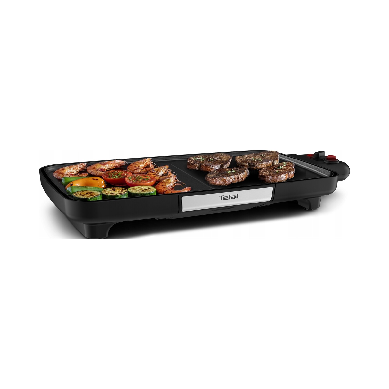 Plancha Elektrický gril Tefal Booster CB6411 2v1