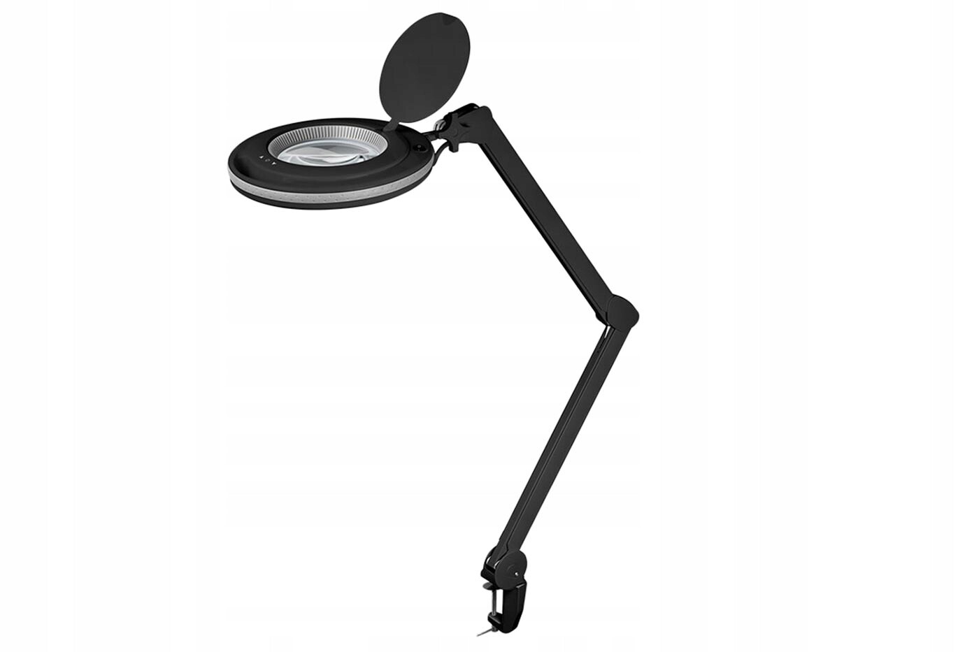 Goobay Stolní lampa s lupou, 127mm, 3 dioprie, stmívatelné Led 9W, černá