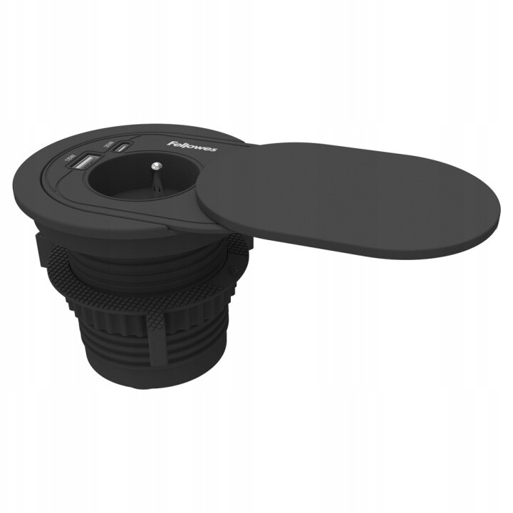 Napájecí zásuvka Power Spot Typ E černá Fellowes