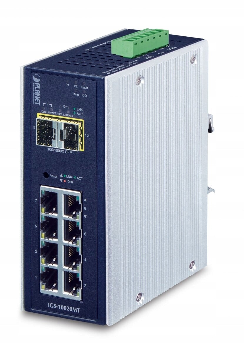 Planet IGS-10020MT switch L2+ Gigabit Ethernet (10/100/1000) s řízením