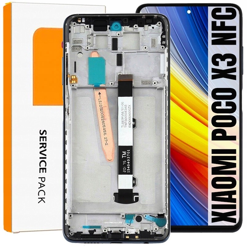 Displej Pro Xiaomi Poco X3 Nfc Originální LCD Displej Rámeček