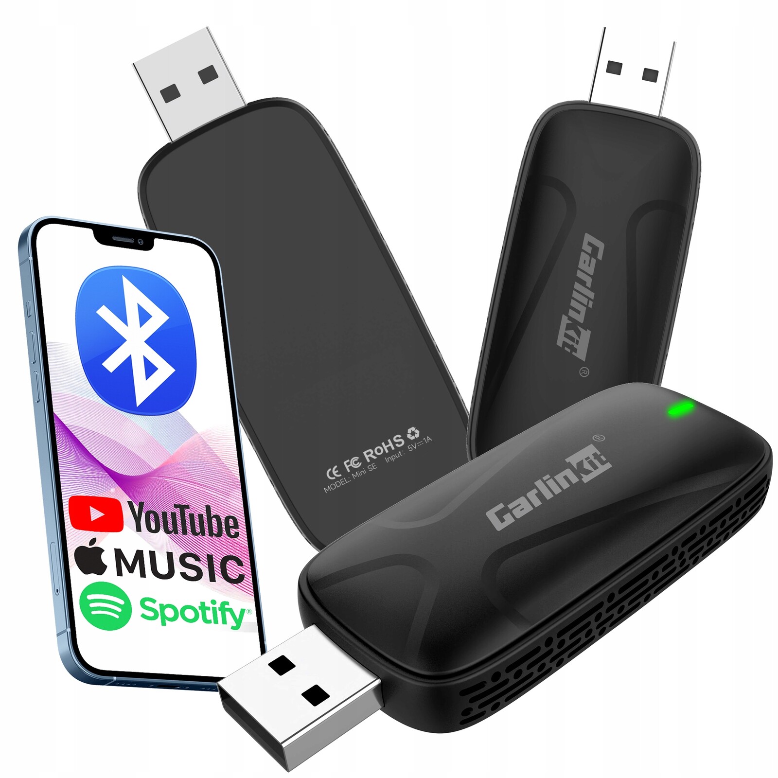 Adaptér do auta CarlinKit Mini Se X2air pro Apple CarPlay Android Auto