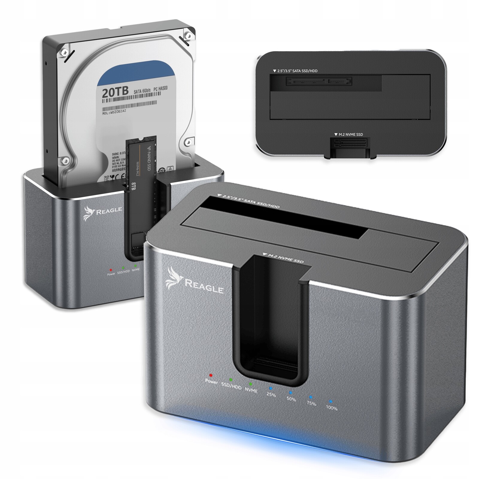 Dokovací Stanice Pro Disk Ssd Hdd Sata 2,5