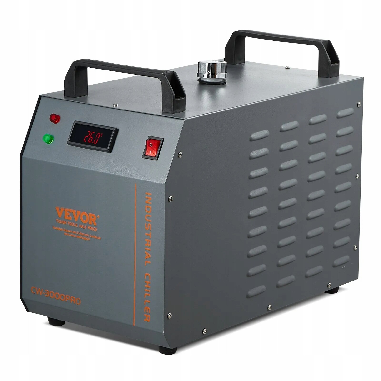 Chladič vody CW-3000 150W 12L pro chlazení laserem Cnc