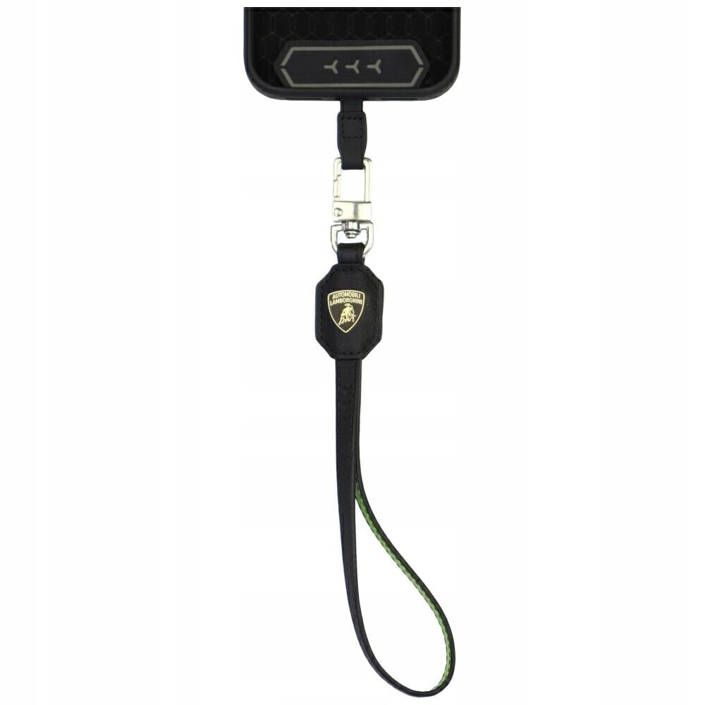 Univerzální vodítko Lamborghini D1 Leather Handstrap zelené