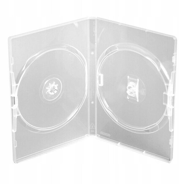 Krabičky Amaray 14mm DVD x2 Clear 50 Ks obchod Varšava