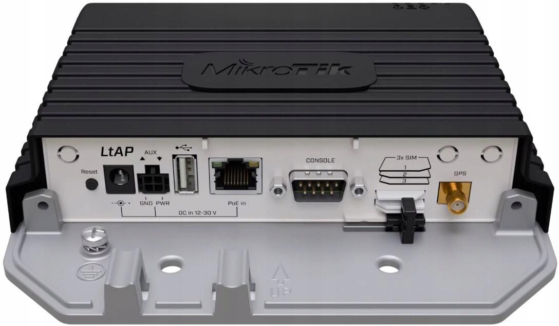 Mikrotik LTAP-2HNDR11E-LTE7 Routerboard LTE7 IP54 Gps 3xSIM Gigabit Wifi