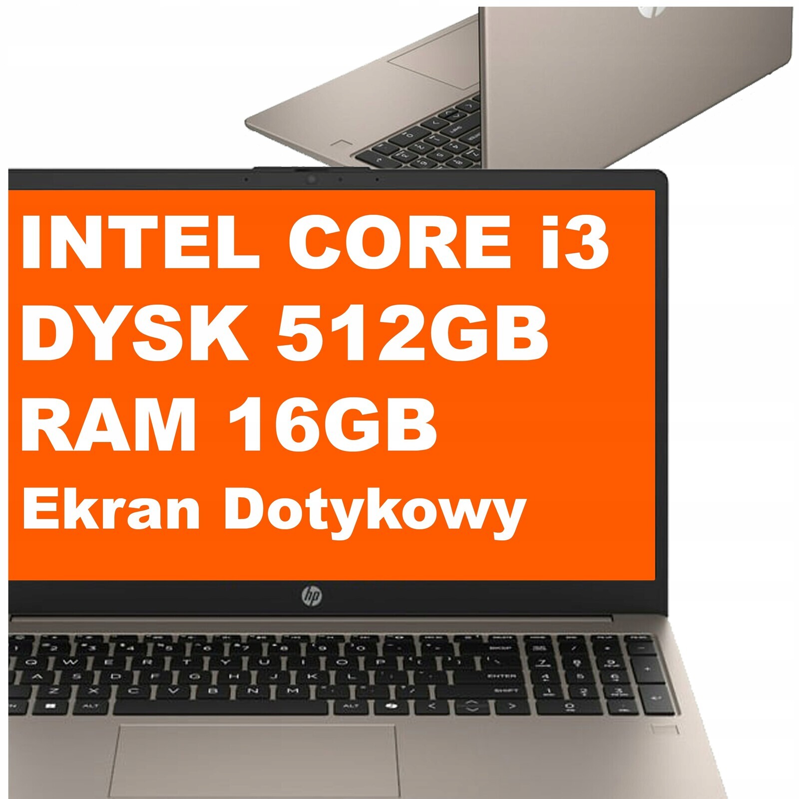 Notebook Hp 15-fd Core i3 16GB 512GB Intel Uhd Fhd Dotyk Win 11 Kašmírový