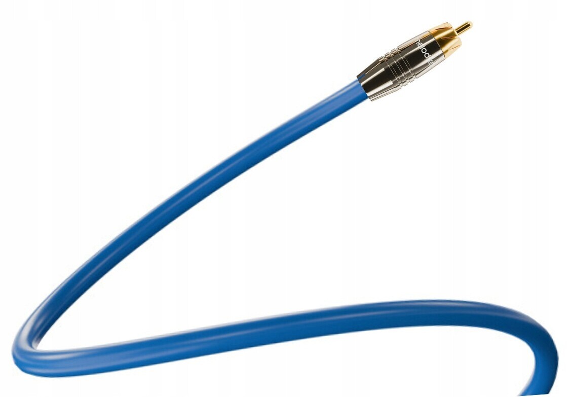 Melodika SBCX30 Koaxiální kabel (3.0m) 1x Rca Světle modrá