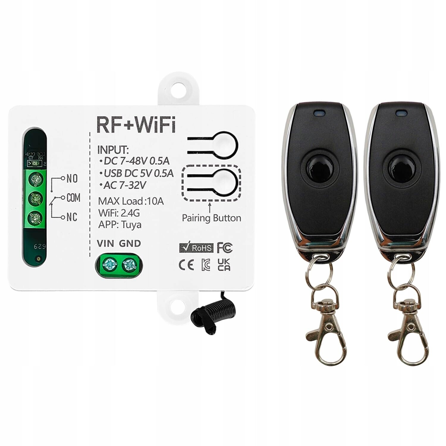 DieseRC Tuya 1-kanálový inteligentní WiFi přepínač