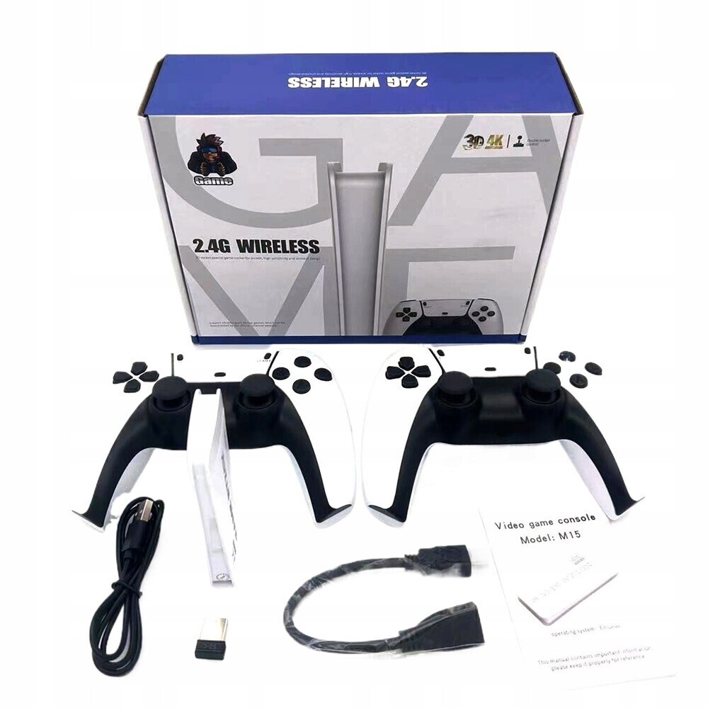 Televizní Hra Konzola Retro M15 Plus Hdmi 20000 Her 2 Pady 15 Emulátorů