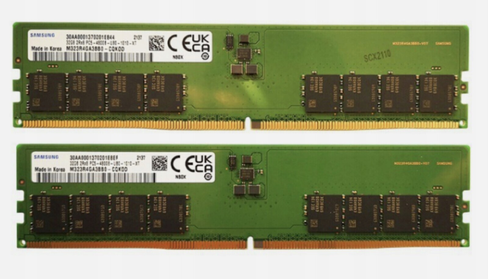 paměť Ram DDR5 Samsung 16GB 4800 PC5
