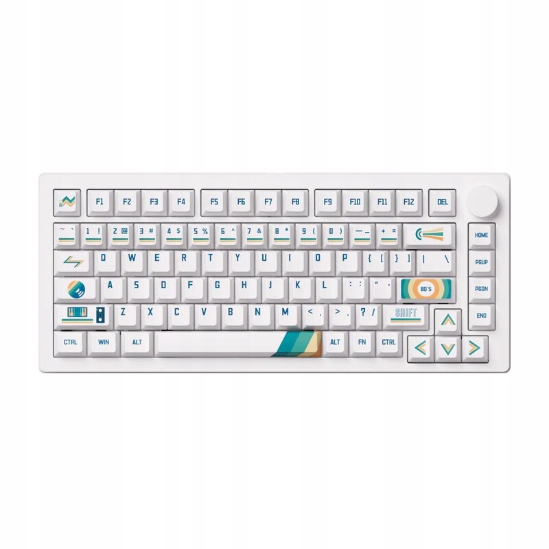 Mechanická klávesnice Akko x MonsGeek M1 V5 Via 1980s z hliníku